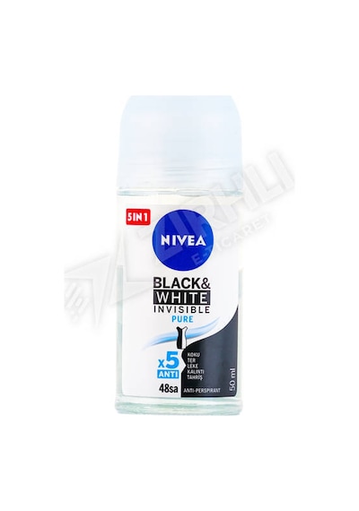 4 Adet Nivea Inv. B&w Pure Kadın Roll-on 50 Ml