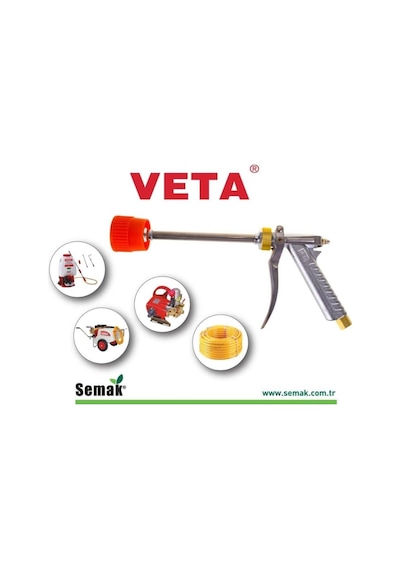 Veta Vt-D-H1 İlaçlama Tabancası Tetikli 15Cm
