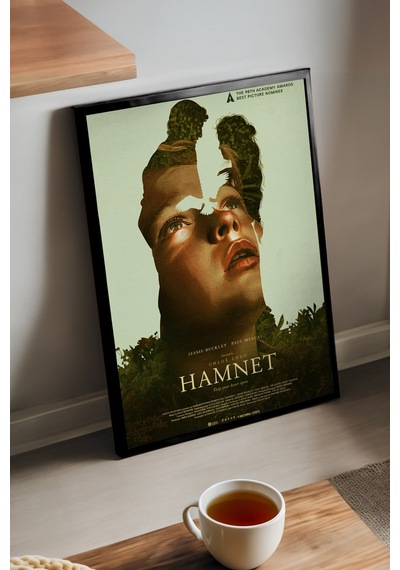Hamnet Ahşap Çerçeveli Poster, Dekoratif Film Duvar Tablosu