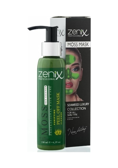 Zenix Soyulan Yüz Maskesi Pompalı Yeşil 130 ML