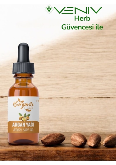 %100 Doğal Argan Yağı 20 Ml - Bitkisel Sabit Yağ 20 ML