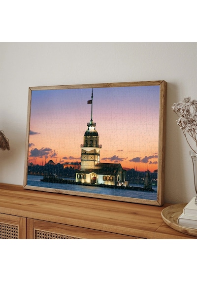 Ks Games 500 Parça Kız Kulesi Günbatımı İstanbul Puzzle - 20059