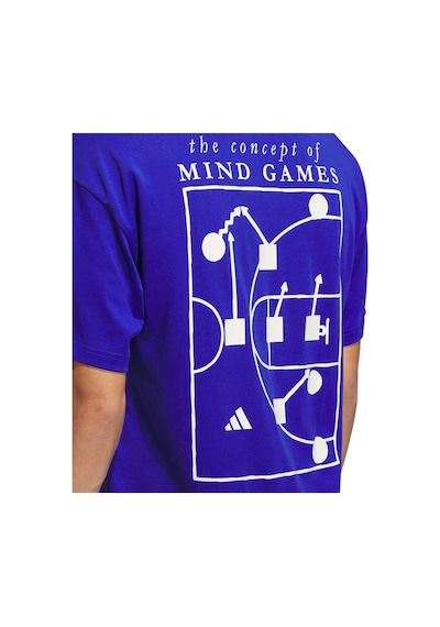 Adidas Erkek Mavi Graphıc Tee Short Sleeve Adı Bb Gfx Tee Jn7110 Mavi
