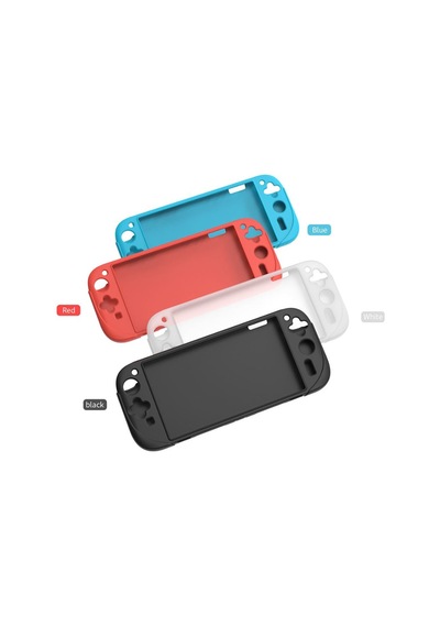 Nintendo Switch 2 İçin Esnek Silikon Kılıf Tam Gövde Korumalı 4 Renk Seçenekli Dobe Tns-3158 - Mavi