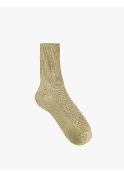 Koton Viskon Soket Bambu Çorap Yeşil 6sak80518aa Yeşil