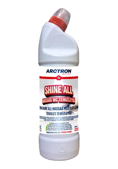 Shine All Hassas Yüzeyler İçin Banyo Tuvalet Temizleyici 1 Lt