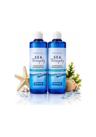 Farmasi Sea Therapy Şampuan ve Duş Jeli 2 x 500 ML