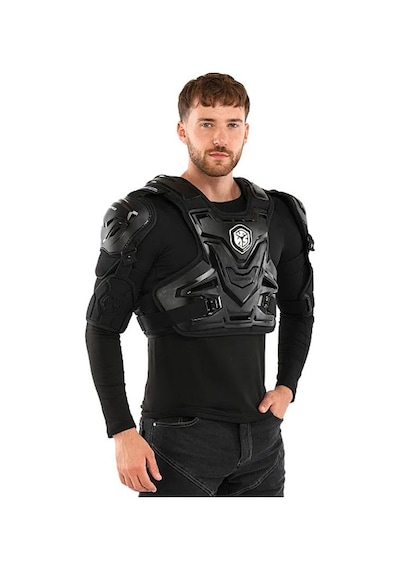 Scoyco Am07 Motosiklet Body Armor Full Koruma Yazlık Motorcu Vücut Koruma Siyah
