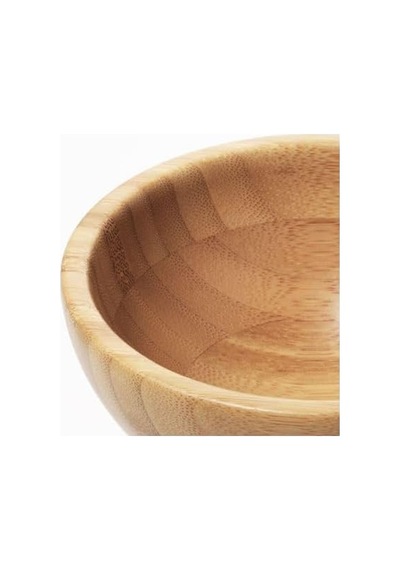 Bambu Servis Kasesi Ölçü 12 Cm Bambu Çerezlik Kase 0