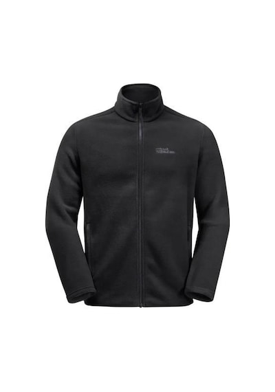 Jack Wolfskin Wıntersteın Fz M 1711371 Black Black Erkek Polar Siyah