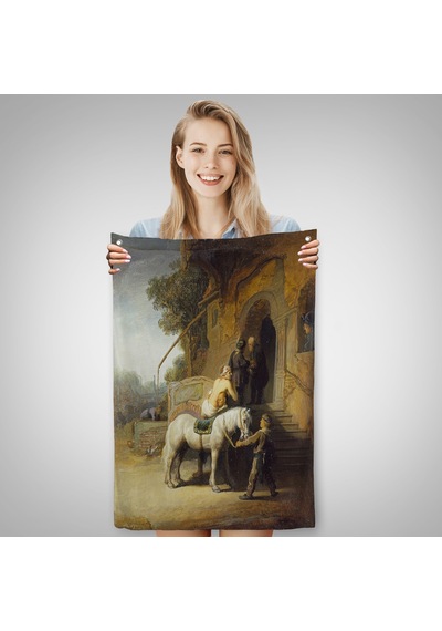 Rembrandt - İyi Samiriyeli Duvar Örtüsü - The Good Samaritan-7430