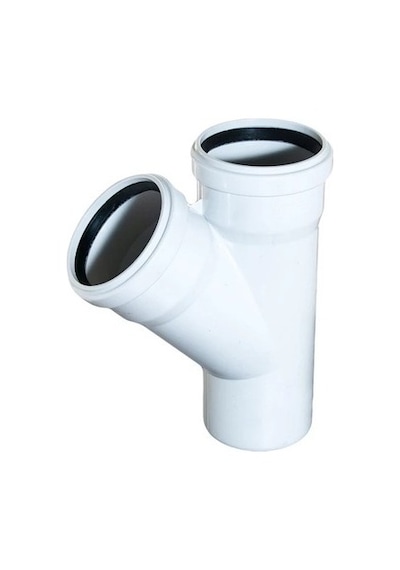 Kalde Pvc Atık Su Borusu 3,2 Mm 70 X 70 Çatal