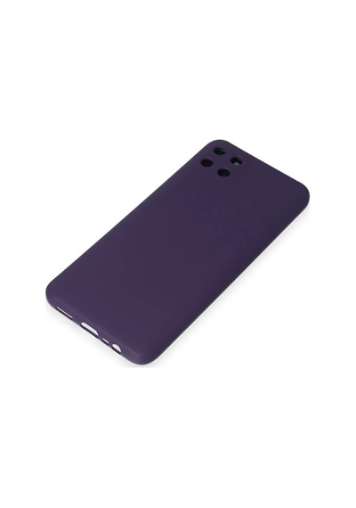 Uryport Realme C11 Kılıf Nano İçi Kadife Silikon - Mor