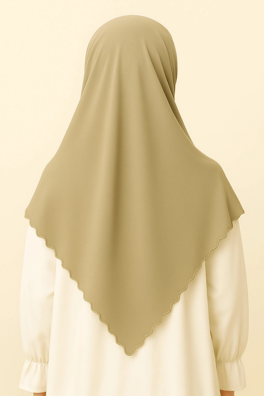 Mim Eşarp Enba Premium Jersey Sandy Şal - 75x190 Cm Gold