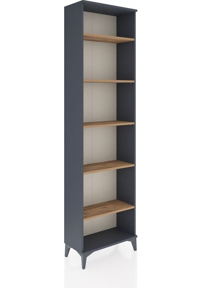 Arges Dolap 5 Raflı 60x30x221 Antrasit-çam Antrasit