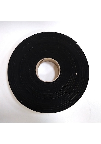 Kapı Pencere Bandı Yapışkan Kapı Pencere Süngeri / Epdm-5Mmx40Mm-Siyah-10 M