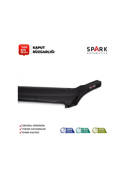 Mercedes Sprinter 2006-2012 Yıl Aralığı Uyumlu Kaput Rüzgarlığı 3mm