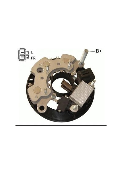 Alt Dıot Tablası+konjektor 14.5v 6 Dıot 70a Hıtachı Tıp Corsa Combo C Astra G H 1.7 Dtı 04 Rv-h008