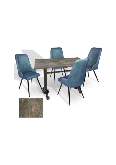 Çipa - Çırağan Mutfak Masa Takımı - 70x120 Werzalit, Wermodin Ve Allzalit Tabla - Old Pine - Mavi Çok Renkli Çipa - Çırağan Mutfak Masa Takımı - 70x120 Werzalit, Wermodin Ve Allzalit Tabla - Old Pine - Mavi Çok Renkli