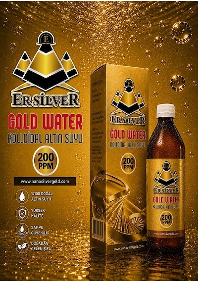 Kolloidal Altın Suyu 200 Ppm