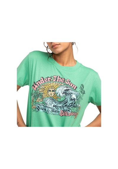 Bıllabong Billabong Kadın Tişört Chopy Waters Yeşil Gkz0 Yeşil