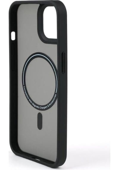 Apple Uyumlu iPhone 15 Pro Mat Rengi Magsafe Destekli Koruyucu Lüks Kılıf Kapak Silikon Ark