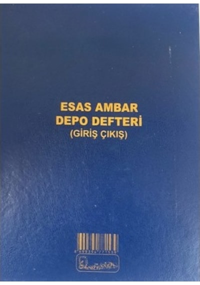 Kocaoluk Esas Ambar Depo Defteri (giriş-çıkış)
