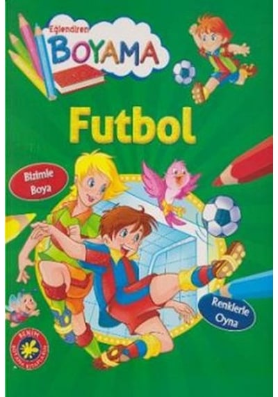 Eğlendiren Boyama - Futbol- Parıltı Yayınları