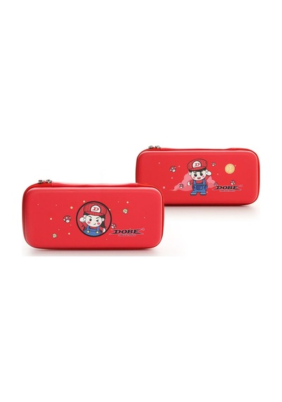 Nintendo Switch/switch Oled Oyun Konsolu Koruyucu Taşıma Ve Seyahat Çantası Kırmızı