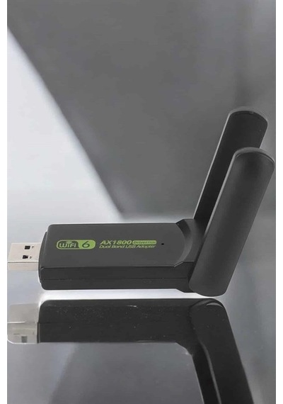 Çift Bantlı Usb 3.0 Wifi Alıcı Adaptörü 1200 Mbps Çift Antenli