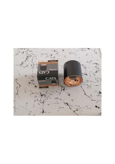 Ct-5421 Foça 7 Watt Ledli Siyah Bakır Renk Sıva Üstü Dekoratif Spot Günışığı Ledli Diğer