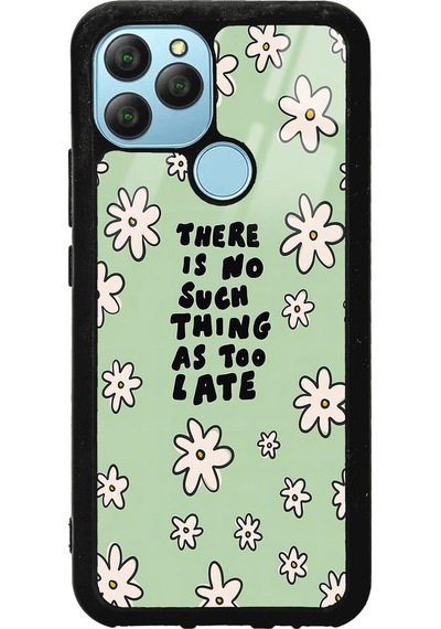 Gm 21 Papatyalı Thing Tasarımlı Glossy Telefon Kılıfı Siyah