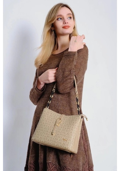 Just Polo Kadın Çantası 440113mh Kum Kum