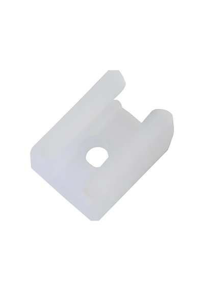 6x12mm Neon Led Sabitleme Montaj Aparatı Neon Şerit Led Montaj Aparatı Neon Tutma Aparatı 20 Adet