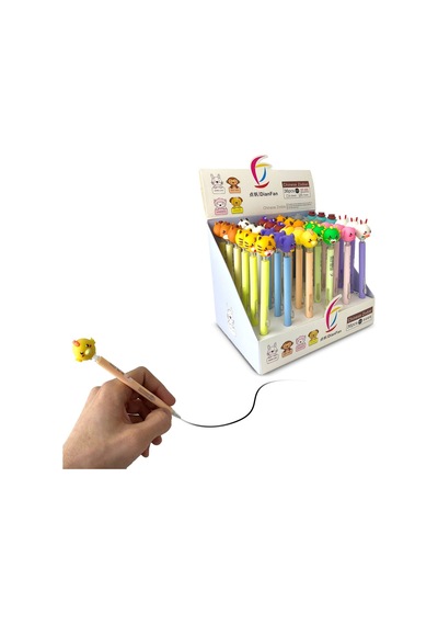 Maskot Başlıklı Uçlu Kalemler Civciv
