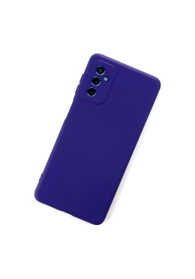 Galaxy M52 5g Kılıf Nano İçi Kadife Silikon - Mor