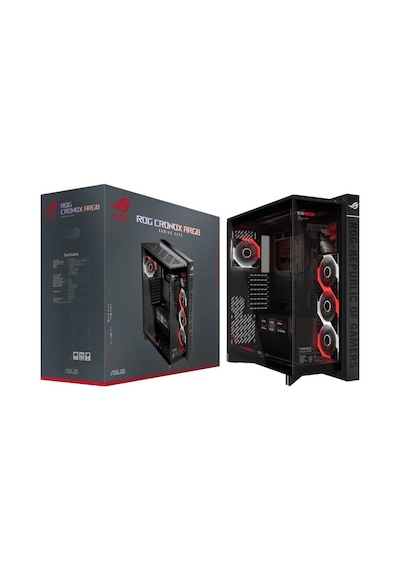 Asus Rog Cronox Gr801 Argb Usb 3.2 Temperli Cam Full Tower Gaming Akak0asu0050