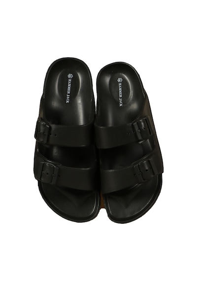 Hammer Jack Orthopedix Bangkok Çift Bantlı Tokalı Unisex Eva Terlik 581 234 Siyah