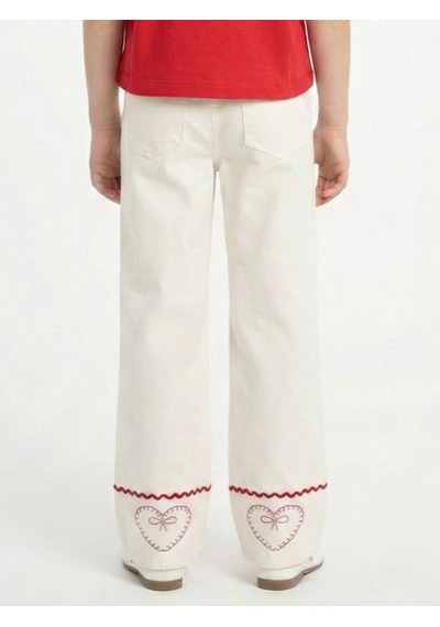 Xo Kids Kız Çocuk Pantolon 4-13 Yaş 26144 Krem