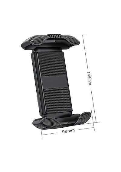 Zhltools Motosiklet Bisiklet İçin Gidon Bağlantılı Alüminyum Telefon Tutucu