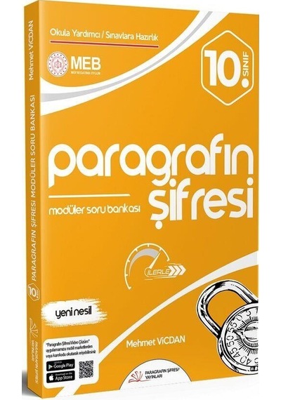 10. Sınıf Paragraf Modüler Soru Bankası Paragrafın Şifresi