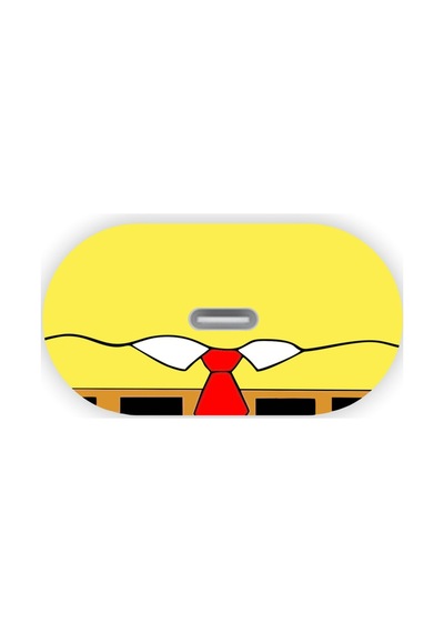 Iphone 20w Şarj Aleti Kaplaması Sünger Bob Şarj Aleti Sticker