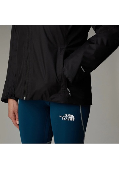 The North Face Quest Insulated Kadın Siyah Kapüşonlu Mont Siyah