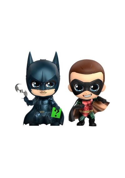 Hot Toys Batman & Robin Cosbaby Set