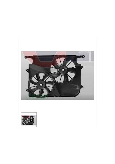 Chevrolet Captıva Çiftli Su Klima C100 2.0d 2006-2012 Fan Motoru