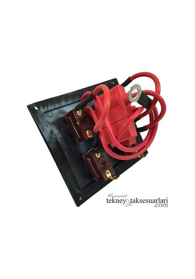 4'Lü Izoleli Switch Panel Sigortalı