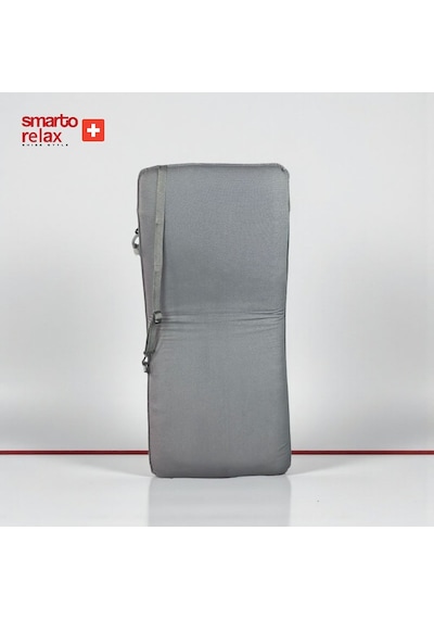 Smarto Relax Marine Tekne Şezlong Minderi Suya Dayanıklı Gri
