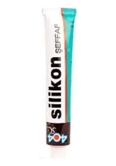 404 Şeffaf Silikon Genel Amaçlı Tüp Silikon 50Ml