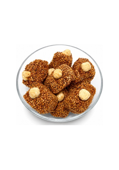 Lokum Fındıklı Susamlı - 250 Gr
