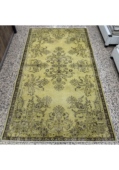 Hoom Rugs Vintage Sarı 117x210 2,45 M2 Vintage Halı Sarı